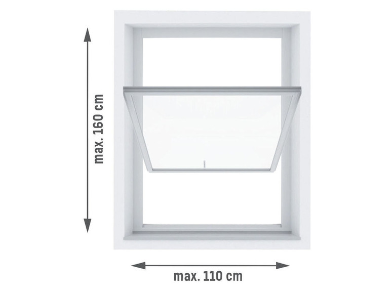 Plissee home Insektenschutz / LIVARNO Sonnenschutz Dachfenster