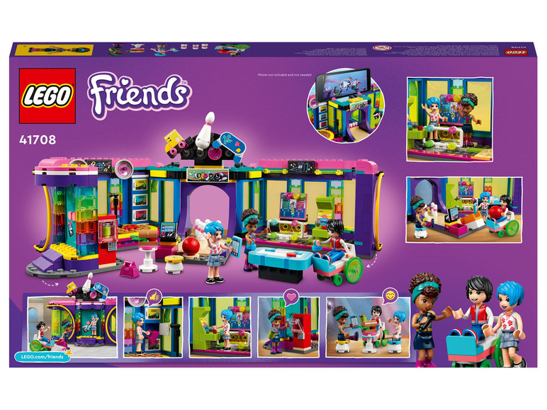 »Rollschuhdisco« LEGO® 41708 Friends