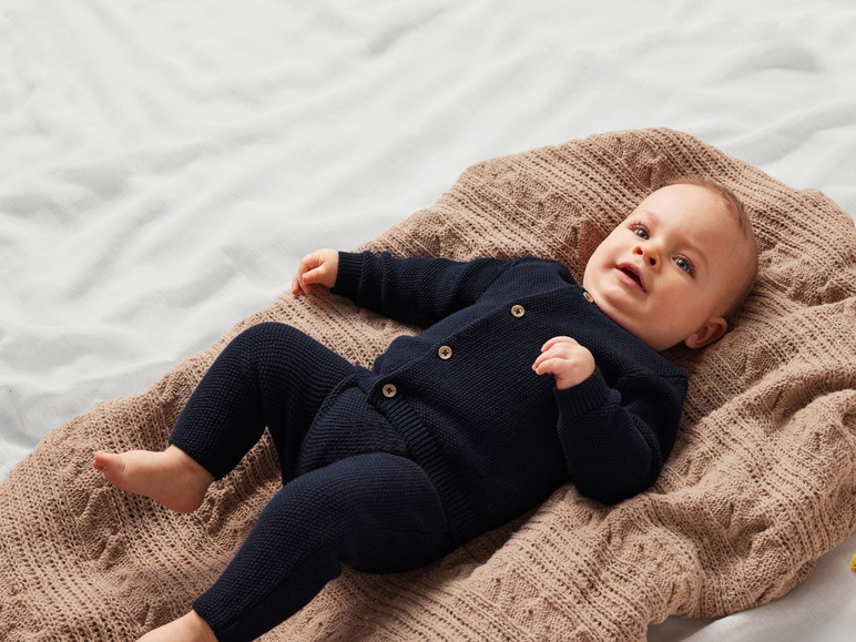 Gehe zu Vollbildansicht: lupilu® Baby Strickjacke aus reiner Bio-Baumwolle - Bild 6