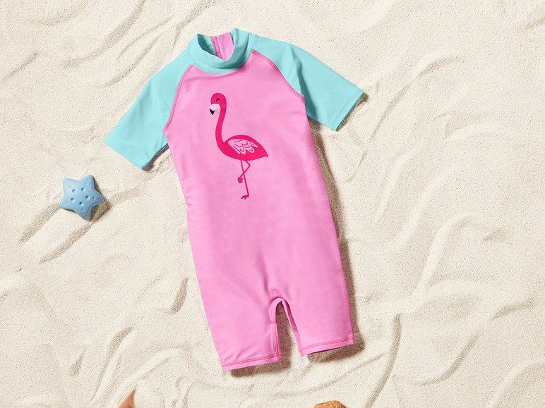 Gehe zu Vollbildansicht: lupilu® Kleinkinder UV Schwimmanzug/-set mit Reißverschluss am Rücken - Bild 8