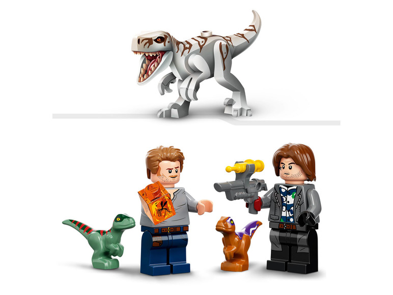 Gehe zu Vollbildansicht: LEGO® Jurassic World™ 76945 »Atrociraptor: Motorradverfolgungsjagd« - Bild 3