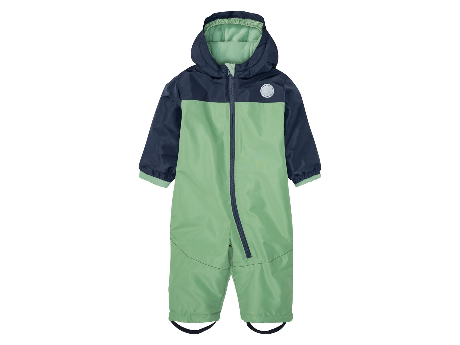 lupilu® Baby Kleinkinder Schneeoverall (80, navy/grün) 80