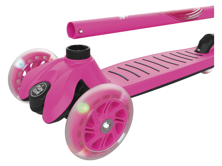 Gehe zu Vollbildansicht: Playtive Tri-Scooter mit farbigen LED-Rollen - Bild 18