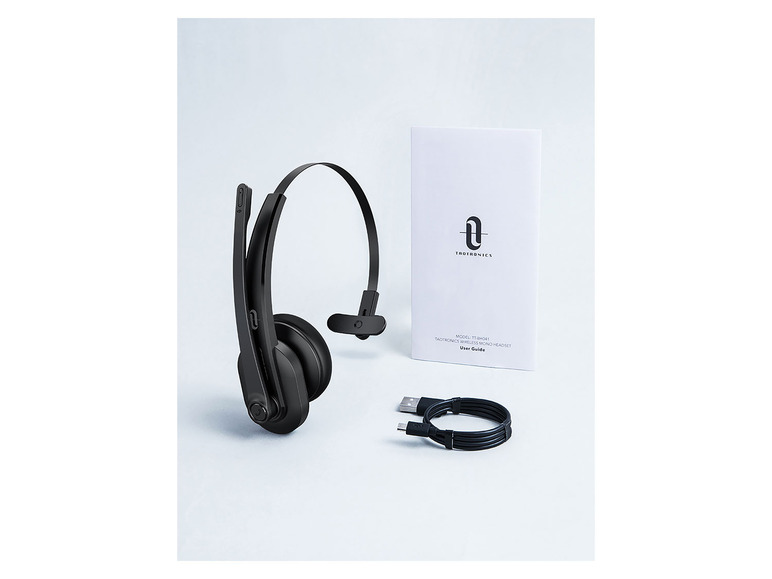 Gehe zu Vollbildansicht: TaoTronics TT-BH041 Headset mit AI Noise Cancelling, Bluetooth 5.0 & Mikrofon - Bild 2