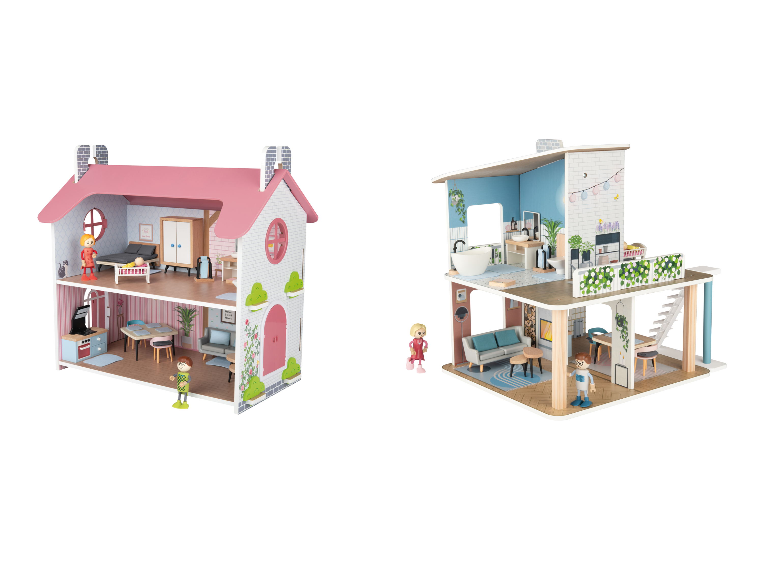 Playtive Puppenhaus, aus Holz