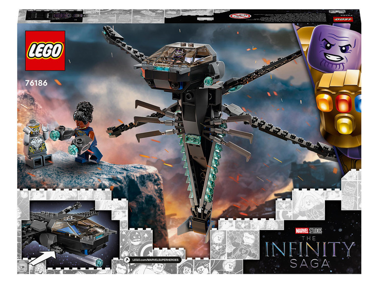 Gehe zu Vollbildansicht: LEGO® Marvel Super Heroes 76186 »Black Panthers Libelle« - Bild 13