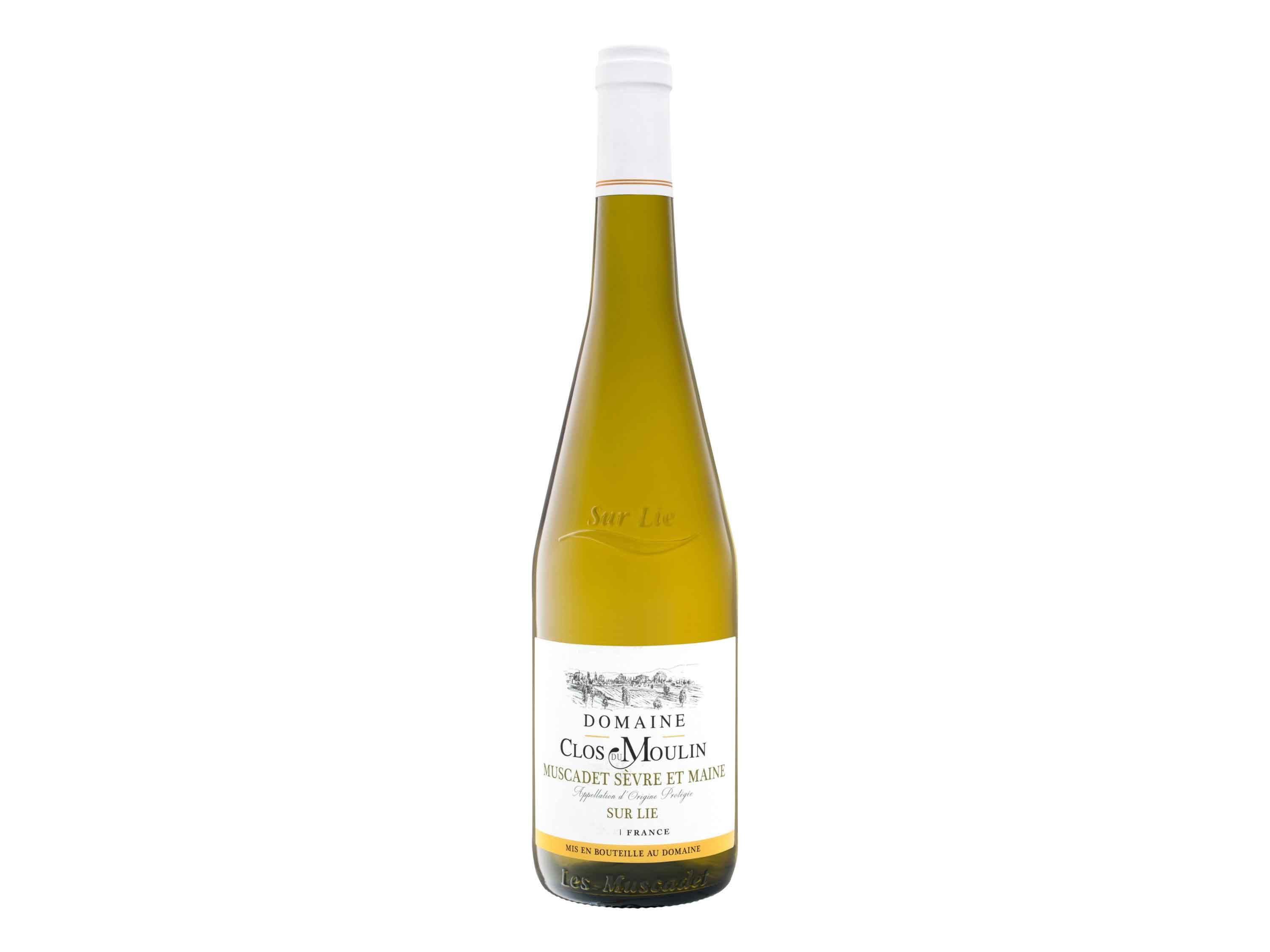 Domaine Clos du Moulin Muscadet Sèvre et Maine Sur Lie AOP trocken, Weißwein 2023 Wein & Spirituosen Lidl DE