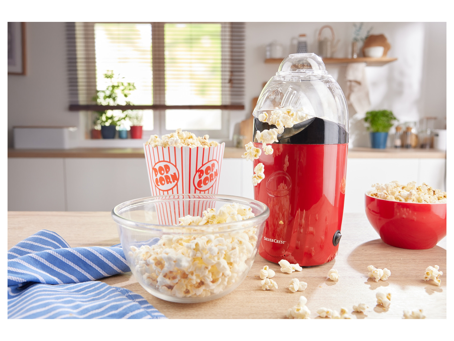 SILVERCREST® KITCHEN TOOLS »SOPCM 1200 Popcorn Maker C…