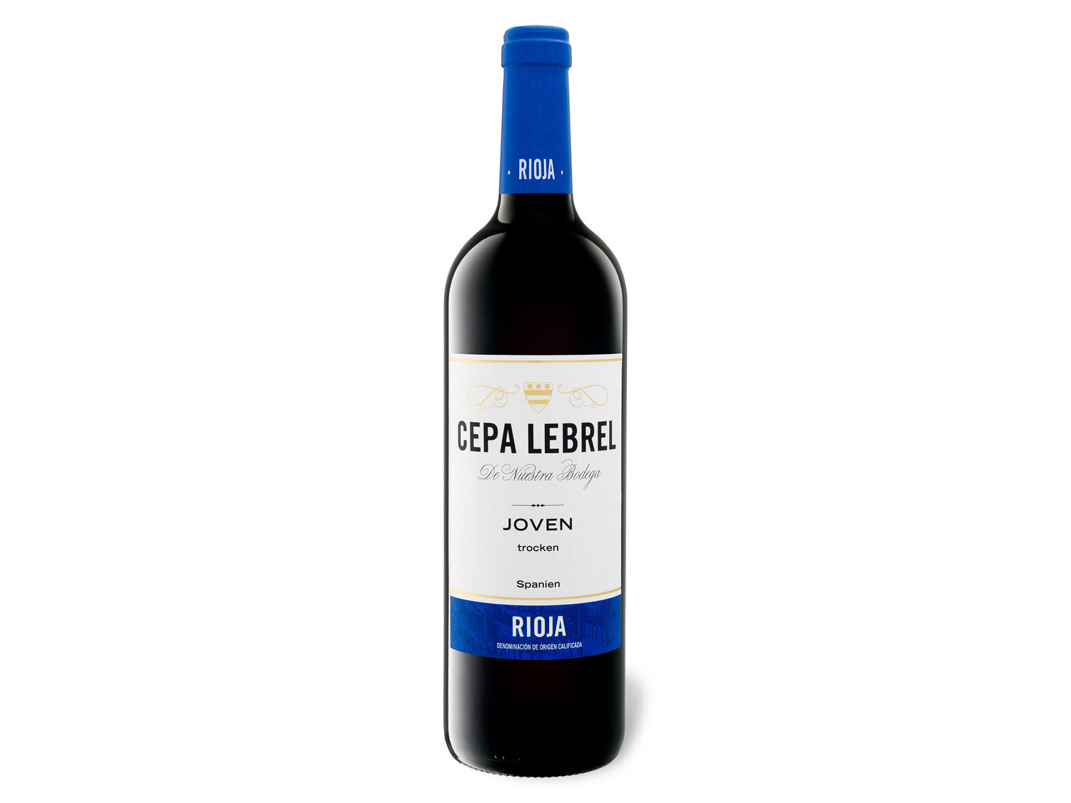 Rioja Rotwein Lebrel Joven DOCa trocken, Cepa 2020