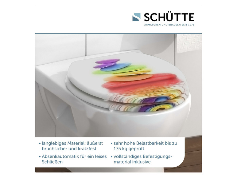 Gehe zu Vollbildansicht: Schütte WC Sitz, aus MDF, mit Absenkautomatik - Bild 52