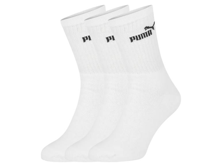 Gehe zu Vollbildansicht: Puma Herren Socken, 3 Paar, mit Logo - Bild 5