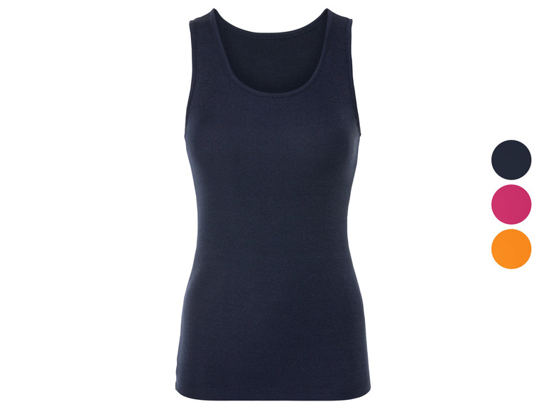 esmara® Damen Top in modischer Ripp-Qualität