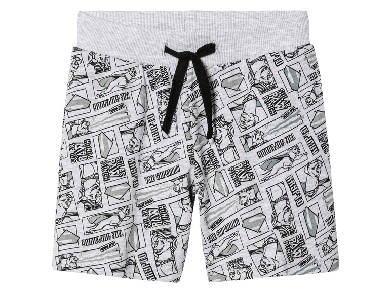 Gehe zu Vollbildansicht: Kleinkinder Kinder Sweatshorts mit Textildruck - Bild 2