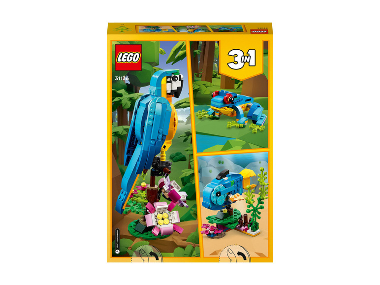 Gehe zu Vollbildansicht: LEGO® Creator 31136 «Exotischer Papagei« - Bild 4