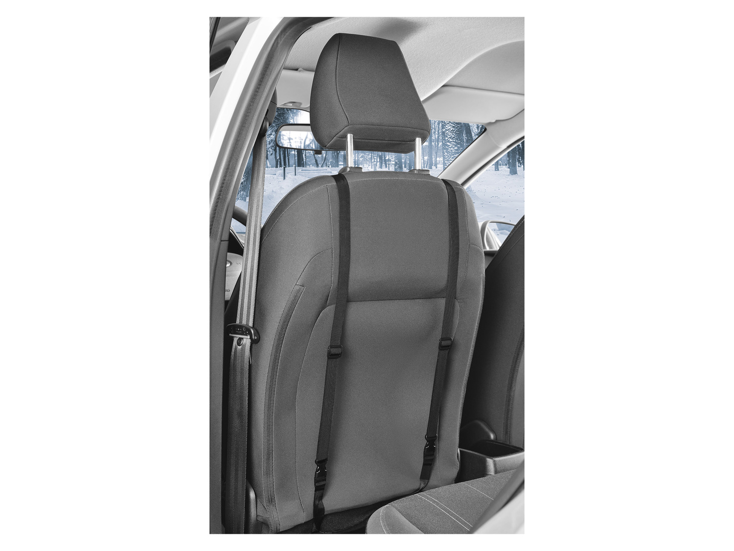 ULTIMATE SPEED® Auto Sitzaufleger, mit hohem Rückenteil (anthrazit) -  B-Ware neuwertig, 5,99 €