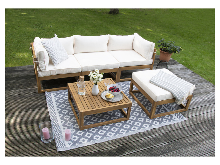 Gehe zu Vollbildansicht: bellavista - Home & Garden® Dining-Set »Karmoy«, 5-teilig - Bild 12