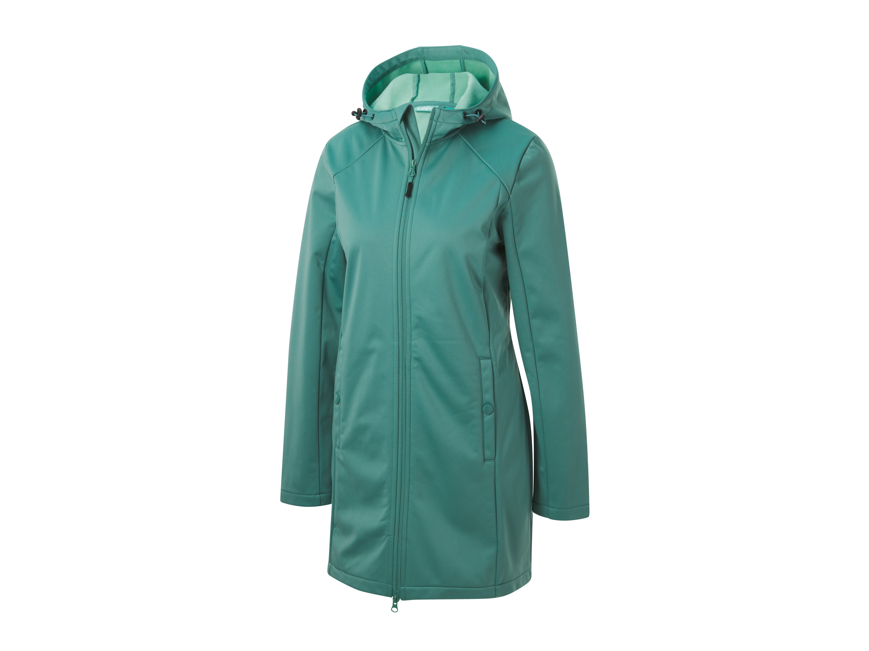 CRIVIT Damen Softshell Mantel (S(36/38), grün) S(36/38)