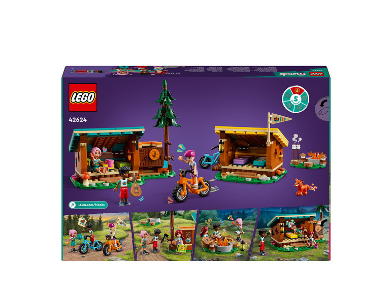 Gehe zu Vollbildansicht: LEGO® Friends 42624 »Gemütliche Hütten im Abenteuercamp« - Bild 7