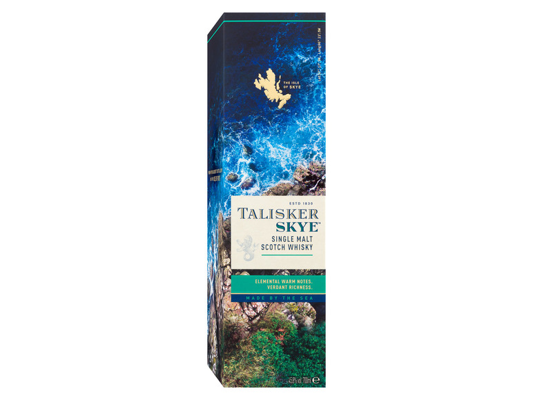 Talisker Skye Single Malt Scotch mit Geschenkbox 45,8% Vol Whisky