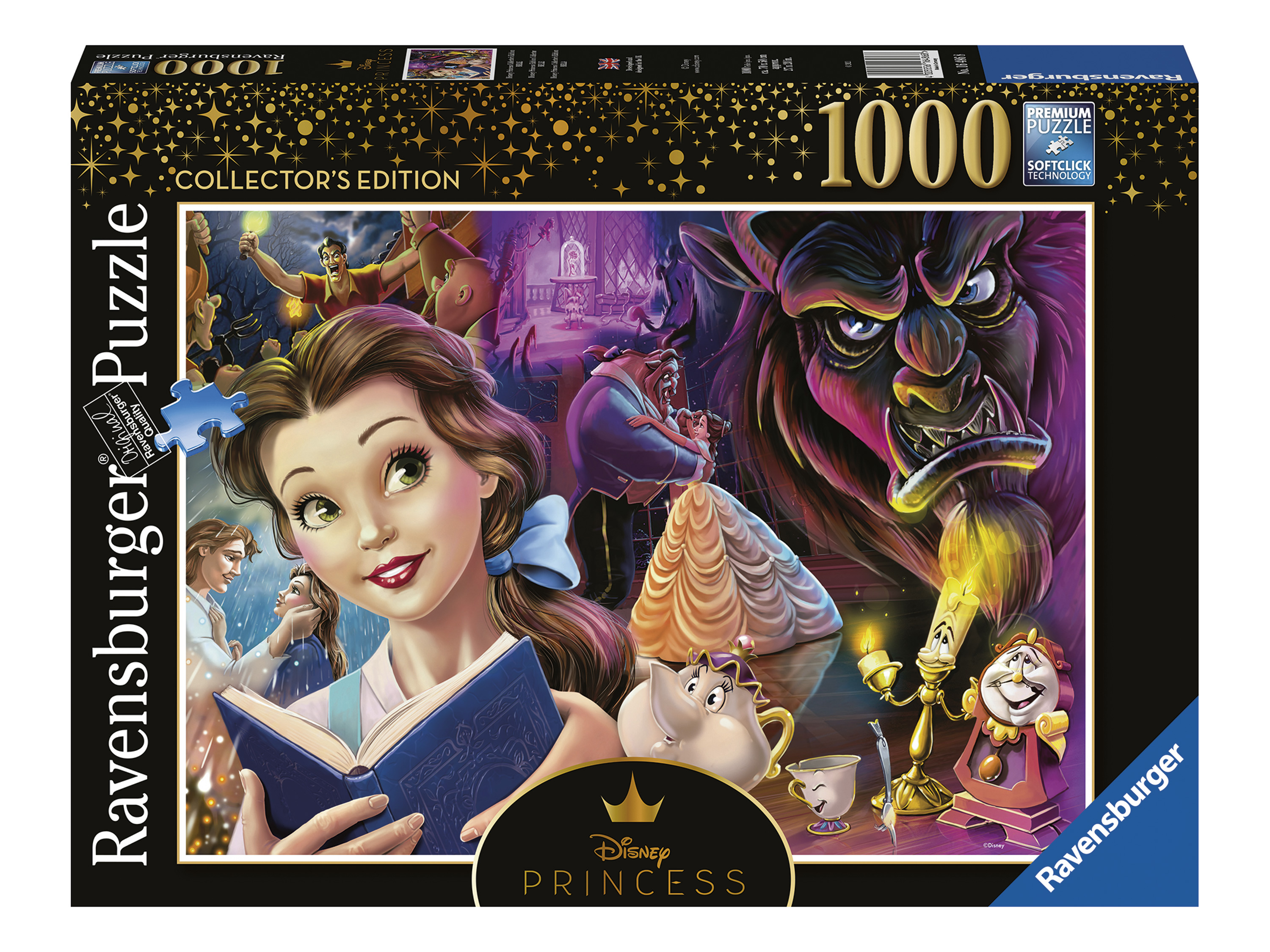 Ravensburger Puzzle 1000 Teile (Belle, die Disney Prinzessin)