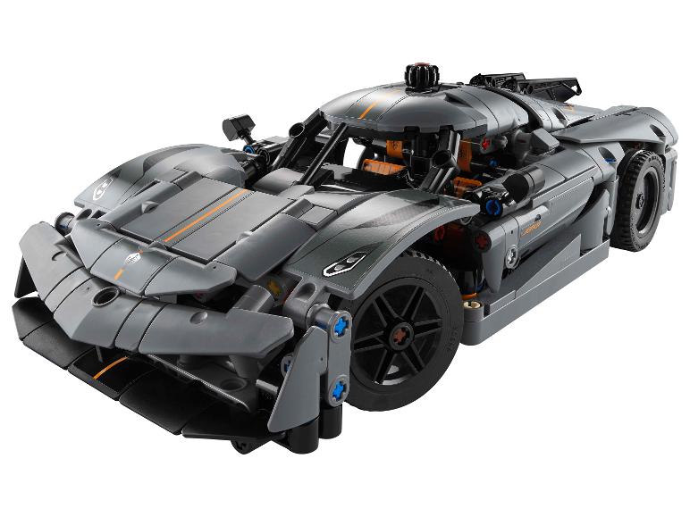 Gehe zu Vollbildansicht: LEGO® Technic 42173 »Koenigsegg Jesko Absolut Supersportwagen in Grau« - Bild 5