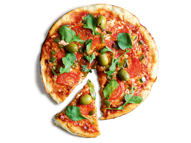 Gehe zu Vollbildansicht: LIVARNO home Quiche- und Obstkuchenformen \ Pizza-Backbleche, 2 Stück - Bild 5