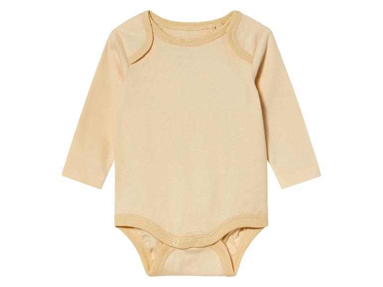 Gehe zu Vollbildansicht: lupilu® Baby Bodys, langarm, 3 Stück - Bild 11