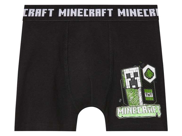 Gehe zu Vollbildansicht: Kinder Boxershorts »Minecraft«, 2 Stück, hoher Baumwollanteil - Bild 10