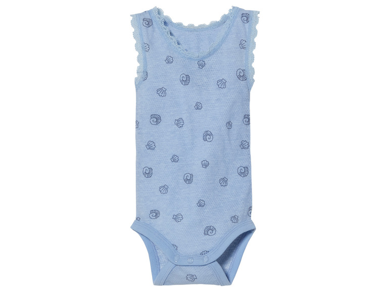 Gehe zu Vollbildansicht: lupilu® Baby Bodies, 2 Stück, leichte Mesh-Qualität - Bild 4