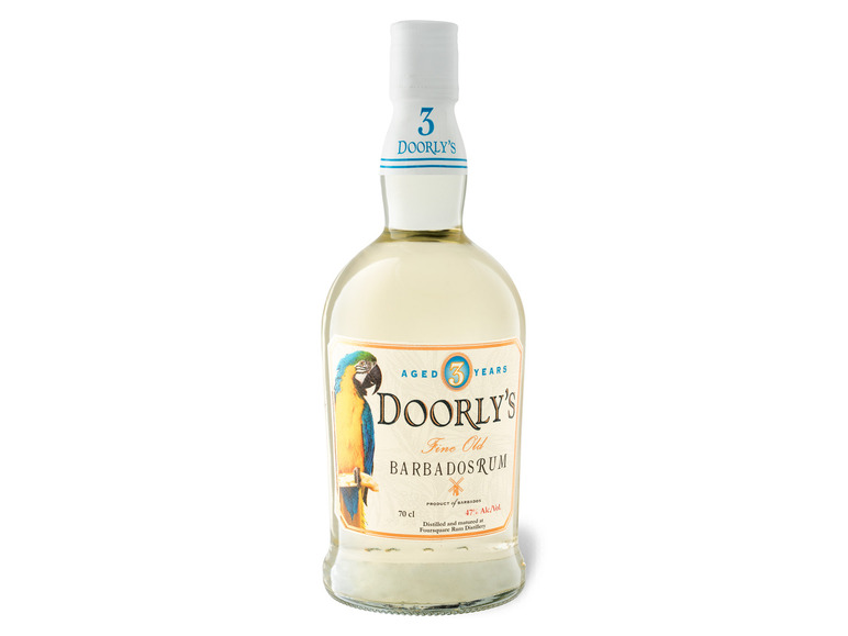 Doorly\'s Barbados White Rum Jahre 3 Vol 47