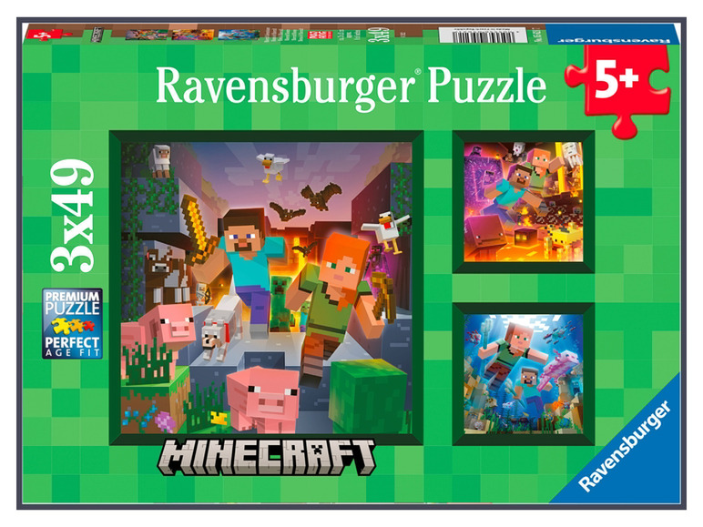 Gehe zu Vollbildansicht: Ravensburger Minecraft Puzzle - Bild 2