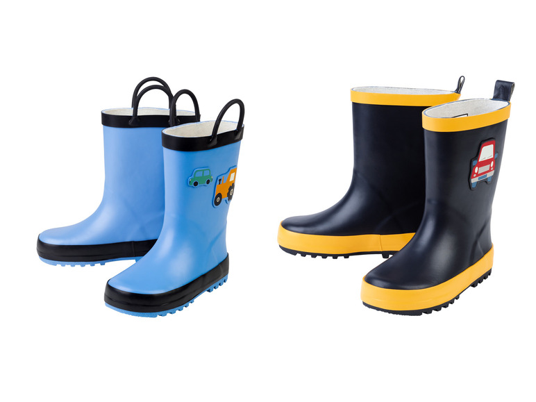 Gehe zu Vollbildansicht: lupilu® Kleinkinder Regenstiefel, textile Innenausstattung - Bild 1