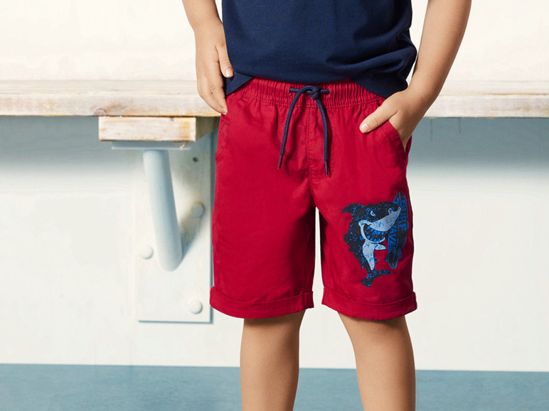 Gehe zu Vollbildansicht: lupilu® Kleinkinder Shorts, 2 Stück, aus reiner Baumwolle - Bild 6