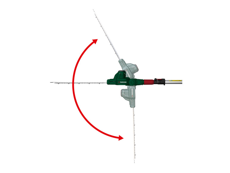 Gehe zu Vollbildansicht: PARKSIDE® 20 V Akku-Teleskop-Heckenschere »PTHSA 20-Li C4«, ohne Akku und Ladegerät - Bild 7