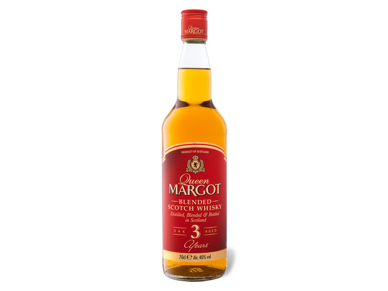Gehe zu Vollbildansicht: Queen MARGOT Blended Scotch Whisky 40% Vol - Bild 1