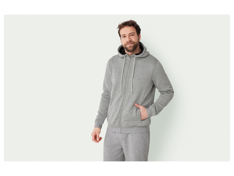 Gehe zu Vollbildansicht: LIVERGY® Herren Sweatjacke mit Teddyfutter - Bild 3