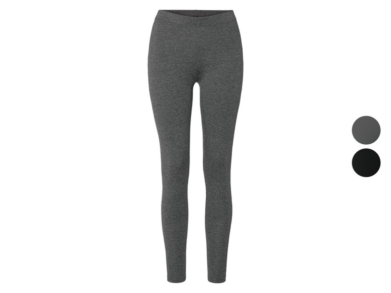 esmara® Damen Leggings, normale Leibhöhe