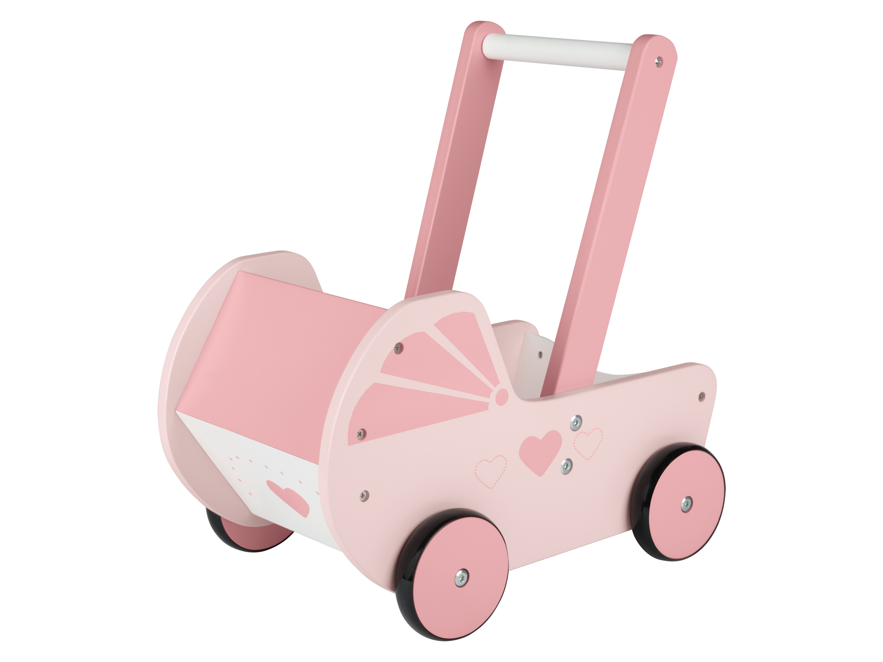 Playtive Holz Babypuppenmöbel (Style B: Puppenwagen)