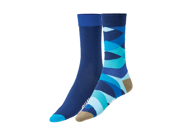 Gehe zu Vollbildansicht: Fun Socks Damen/Herren Socken, 2er Set - Bild 15