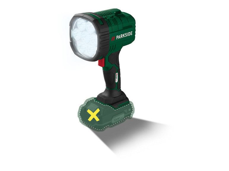 Gehe zu Vollbildansicht: PARKSIDE® 20 V Akku-LED-Handlampe »PHLA 20-Li A1«, ohne Akku und Ladegerät - Bild 1