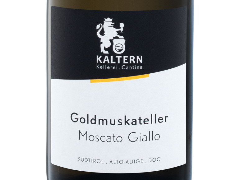 Gehe zu Vollbildansicht: Kellerei Kaltern Goldmuskateller Alto Adige DOC lieblich, Weißwein 2023 - Bild 2