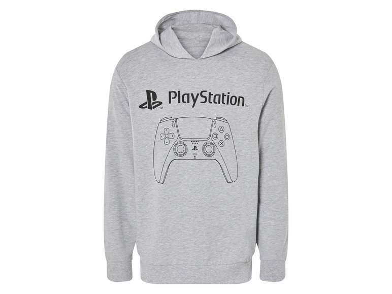 Gehe zu Vollbildansicht: PLAYSTATION | XBOX Herren Sweathoodie, PLAYSTATION | XBOX, mit Druck - Bild 2