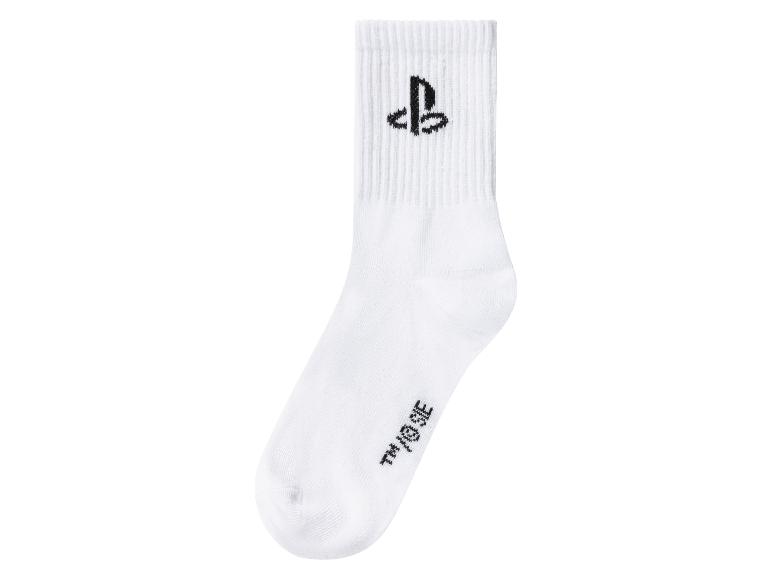 Gehe zu Vollbildansicht: PLAYSTATION / XBOX Kinder Socken, 3 Paar, mit Baumwolle - Bild 12