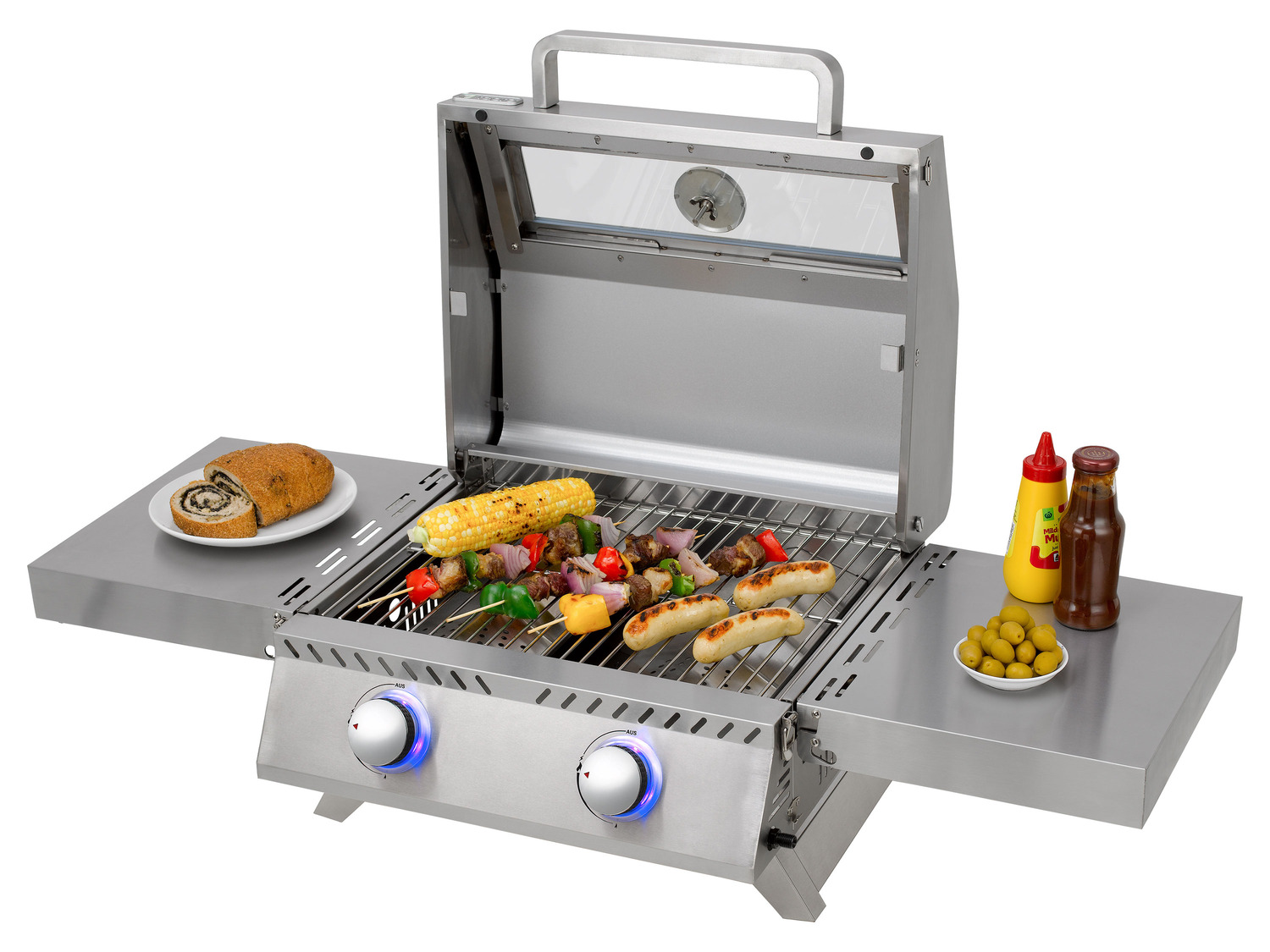 Edition, 2 Gasgrill 6… Brenner, tepro »Chicago« Special