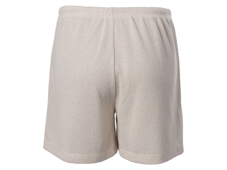 Gehe zu Vollbildansicht: esmara® Damen Feinstrick-Shorts, leger geschnitten, beige - Bild 3