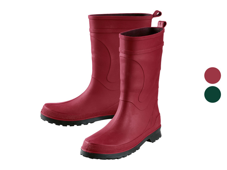 Gehe zu Vollbildansicht: PARKSIDE® Damen Garten Regenstiefel mit praktischer Anzieh-Schlaufe - Bild 1