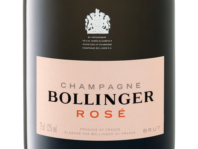 Champagner brut Bollinger mit Geschenkbox, Rosé