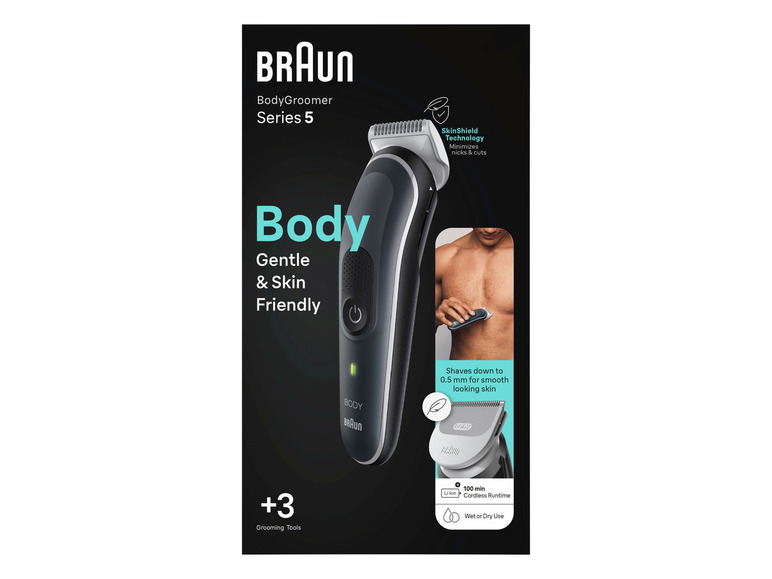 Gehe zu Vollbildansicht: BRAUN Bodygroomer »Serie 5 BG5340«, wasserdicht - Bild 2