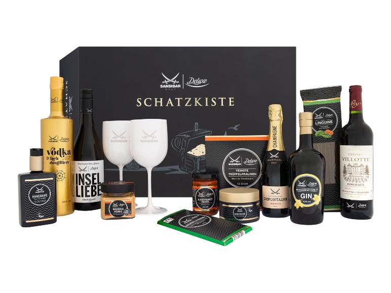 Gehe zu Vollbildansicht: Sansibar Deluxe Geschenkbox Schatzkiste - Bild 1