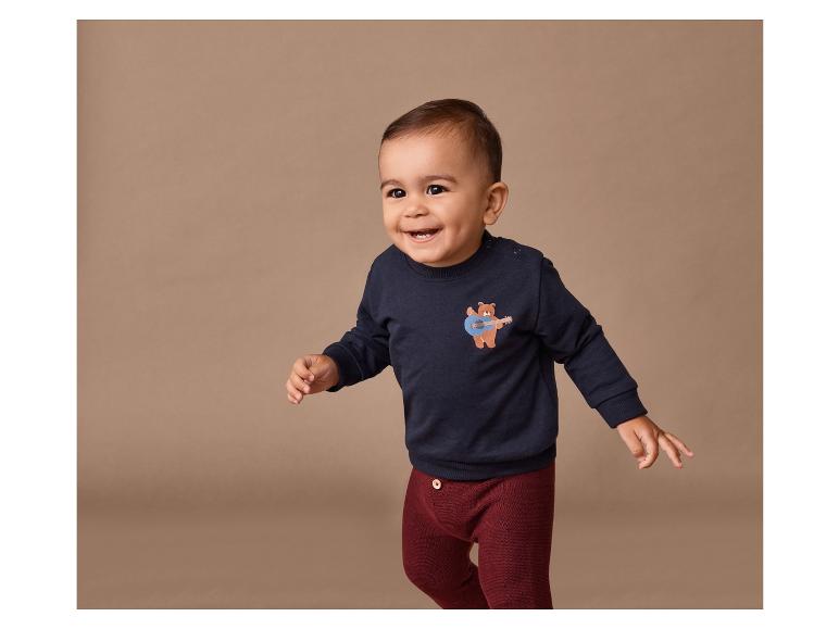 Gehe zu Vollbildansicht: lupilu® Baby Sweatshirt, mit hohem Baumwollanteil - Bild 9